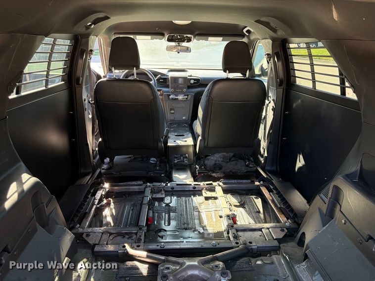 image for item FU4764 2021 Ford Explorer Police Interceptor SUV