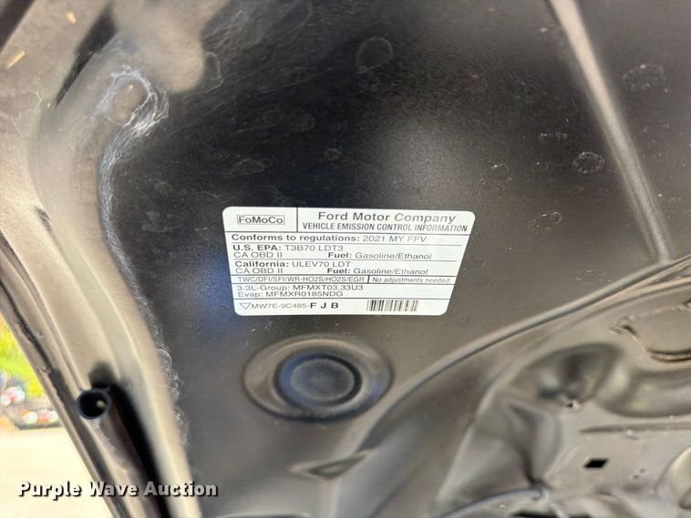 image for item FU4764 2021 Ford Explorer Police Interceptor SUV
