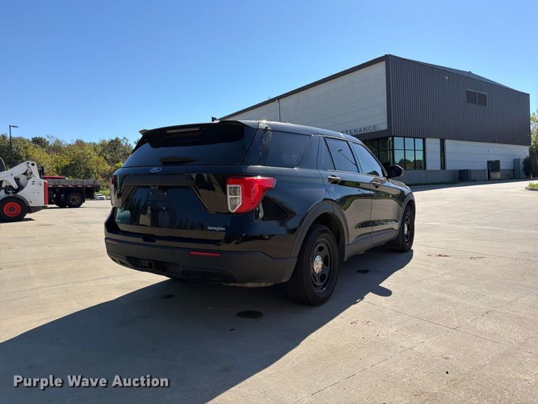 image for item FU4765 2021 Ford Explorer Police Interceptor SUV