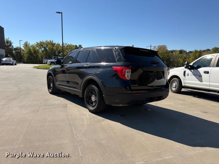 image for item FU4765 2021 Ford Explorer Police Interceptor SUV