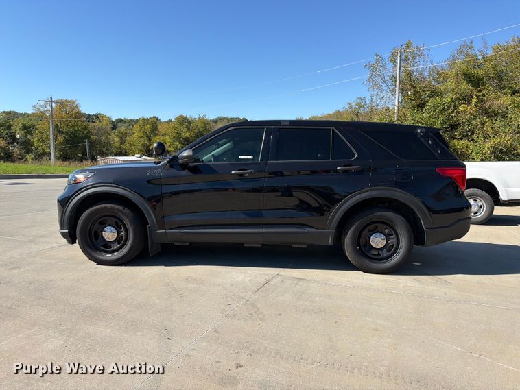 image for item FU4765 2021 Ford Explorer Police Interceptor SUV