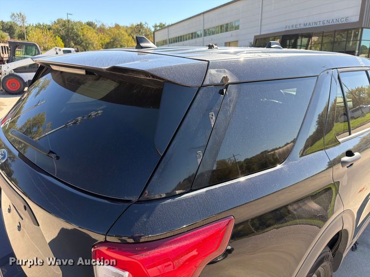 image for item FU4765 2021 Ford Explorer Police Interceptor SUV