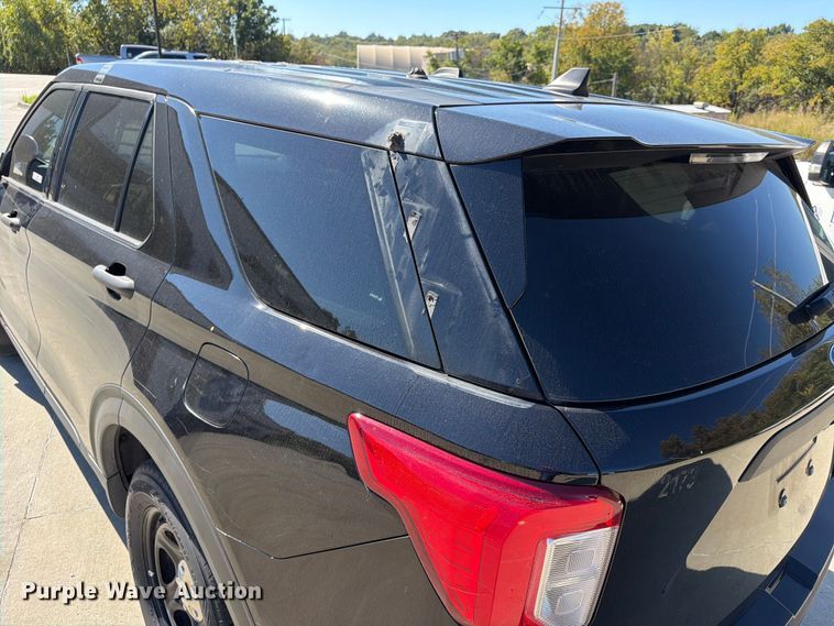 image for item FU4765 2021 Ford Explorer Police Interceptor SUV