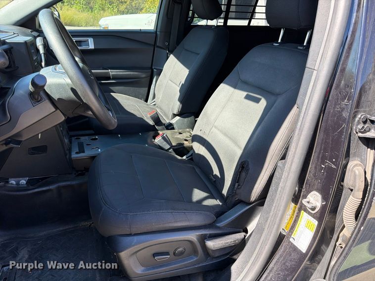 image for item FU4765 2021 Ford Explorer Police Interceptor SUV