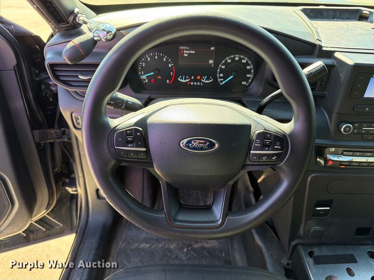 image for item FU4765 2021 Ford Explorer Police Interceptor SUV