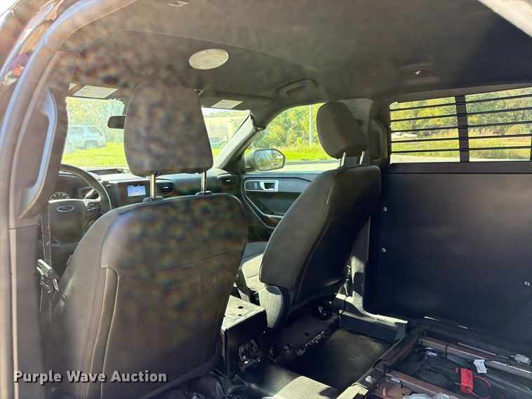 image for item FU4765 2021 Ford Explorer Police Interceptor SUV