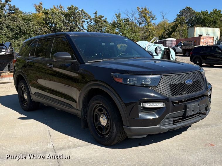 image for item FU4766 2021 Ford Explorer Police Interceptor SUV