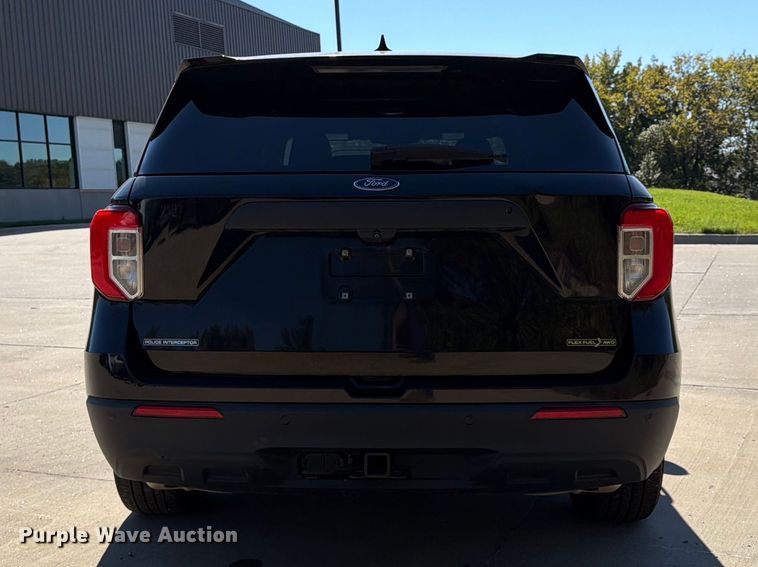 image for item FU4766 2021 Ford Explorer Police Interceptor SUV
