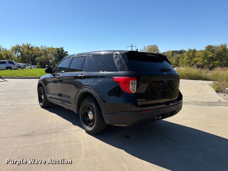 image for item FU4766 2021 Ford Explorer Police Interceptor SUV