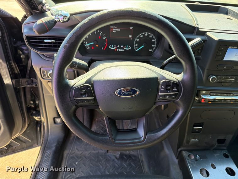 image for item FU4766 2021 Ford Explorer Police Interceptor SUV