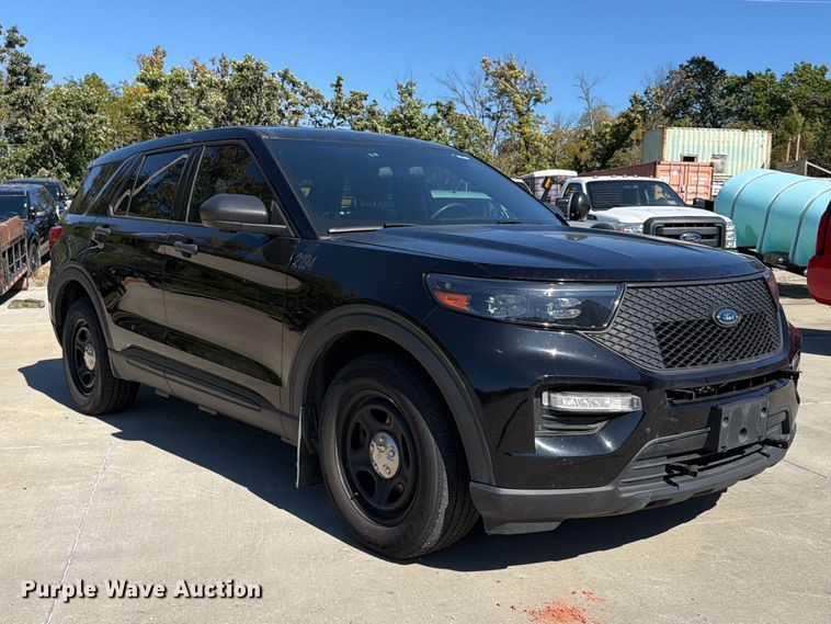 image for item FU4767 2021 Ford Explorer Police Interceptor SUV