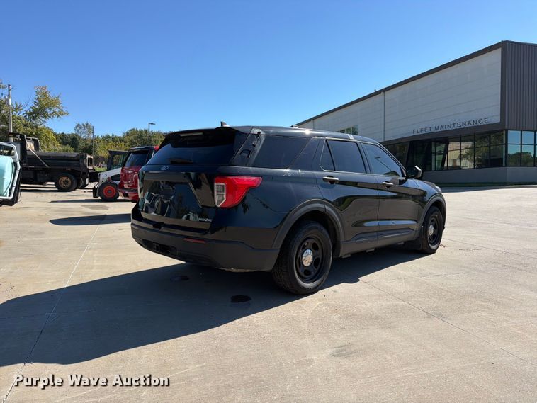 image for item FU4767 2021 Ford Explorer Police Interceptor SUV