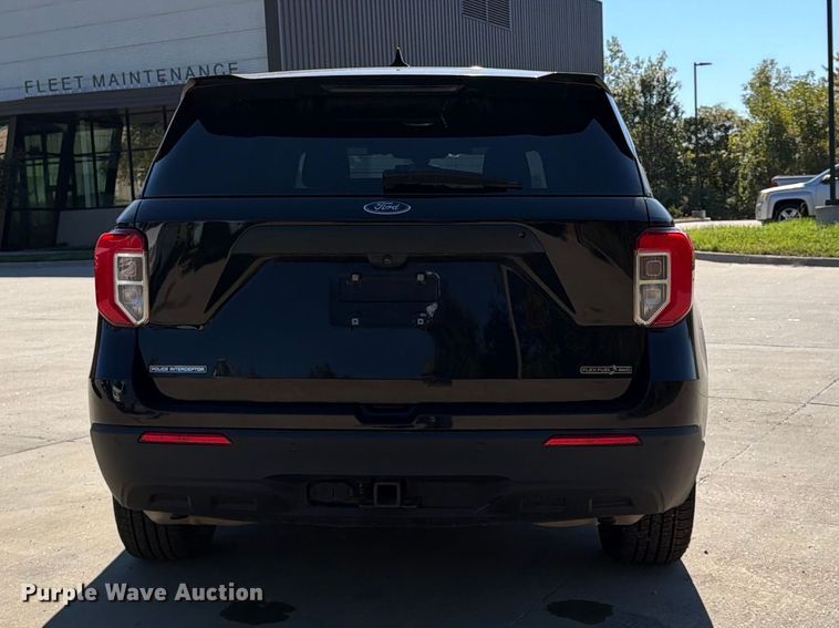 image for item FU4767 2021 Ford Explorer Police Interceptor SUV