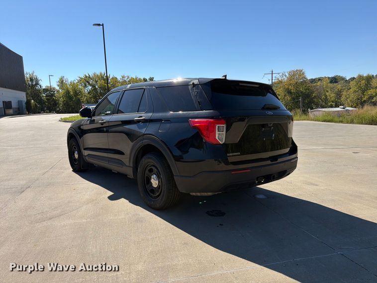 image for item FU4767 2021 Ford Explorer Police Interceptor SUV