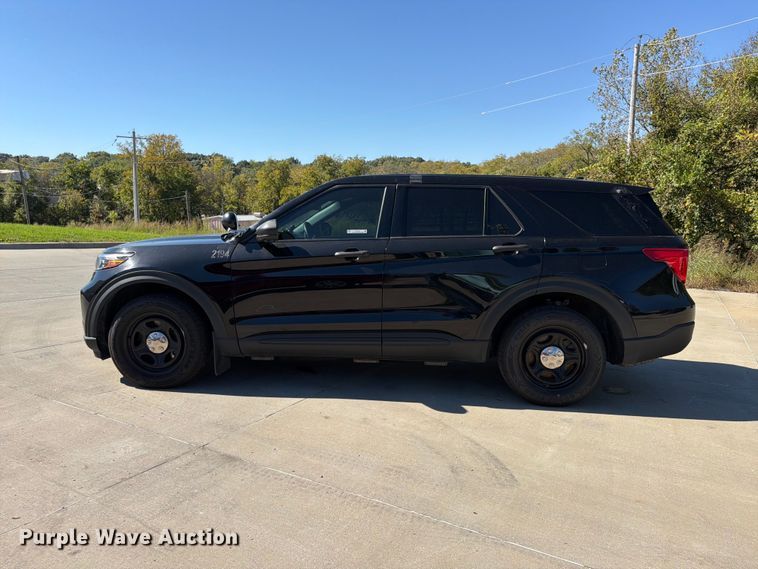 image for item FU4767 2021 Ford Explorer Police Interceptor SUV
