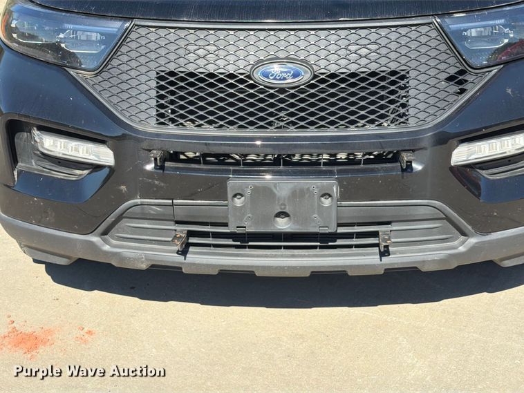 image for item FU4767 2021 Ford Explorer Police Interceptor SUV