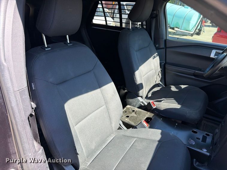 image for item FU4767 2021 Ford Explorer Police Interceptor SUV
