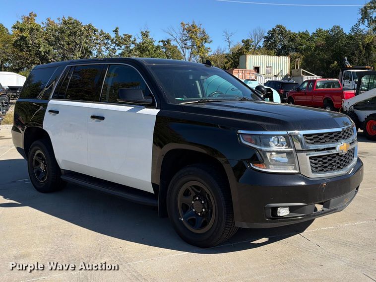 image for item FU4769 2018 Chevrolet Tahoe Police SUV