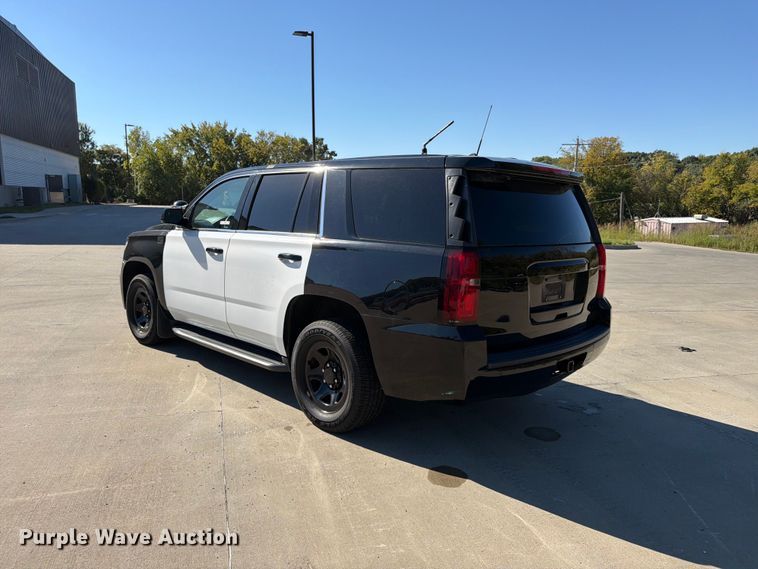 image for item FU4769 2018 Chevrolet Tahoe Police SUV