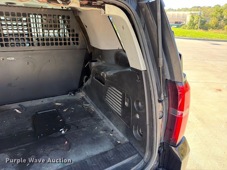 image for item FU4769 2018 Chevrolet Tahoe Police SUV