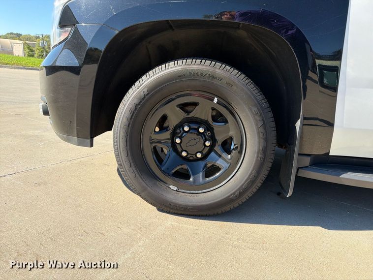 image for item FU4769 2018 Chevrolet Tahoe Police SUV