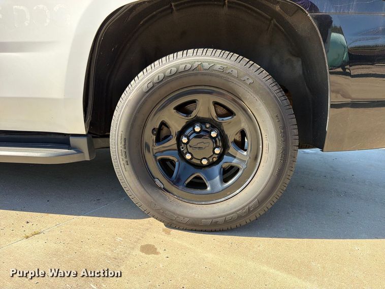 image for item FU4769 2018 Chevrolet Tahoe Police SUV