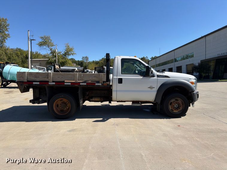 image for item FU4771 2015 Ford F450 Super Duty dump flatbed truck