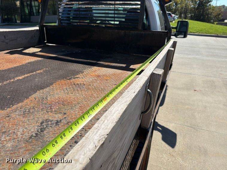 image for item FU4771 2015 Ford F450 Super Duty dump flatbed truck