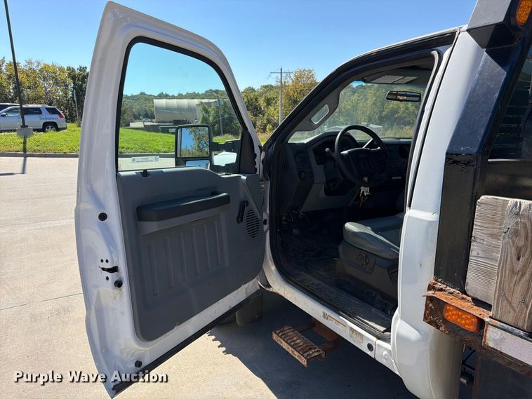 image for item FU4771 2015 Ford F450 Super Duty dump flatbed truck