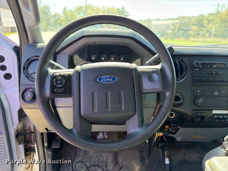 image for item FU4771 2015 Ford F450 Super Duty dump flatbed truck