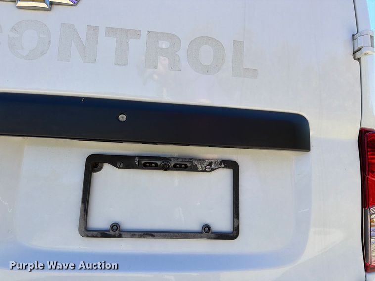 image for item FU4773 2015 Chevrolet City Express animal control van