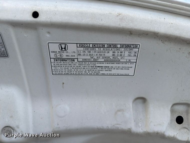 image for item FU5006 2010 Honda Civic 
