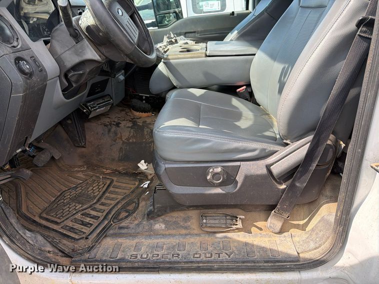 image for item FU5007 2015 Ford F350 Super Duty utility bed pickup truck
