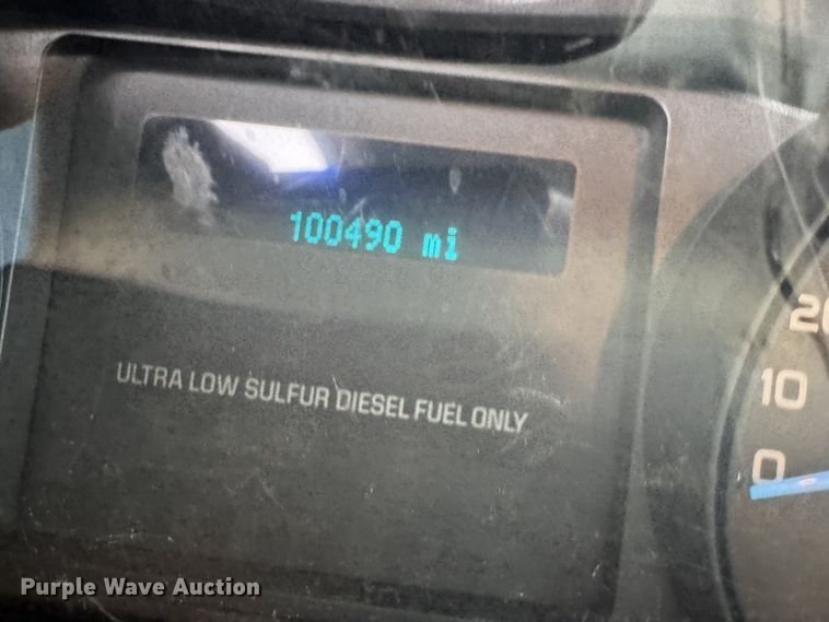 image for item FU5007 2015 Ford F350 Super Duty utility bed pickup truck
