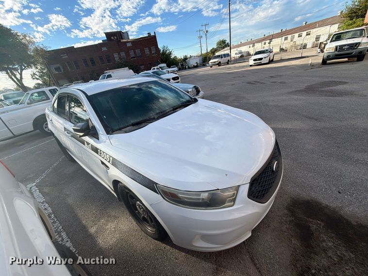 image for item FU5011 2013 Ford Taurus Police Interceptor 