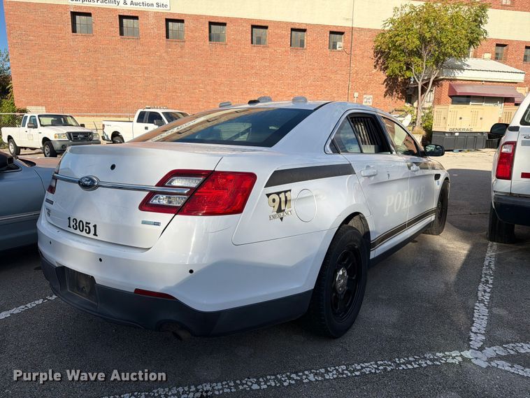 image for item FU5011 2013 Ford Taurus Police Interceptor 