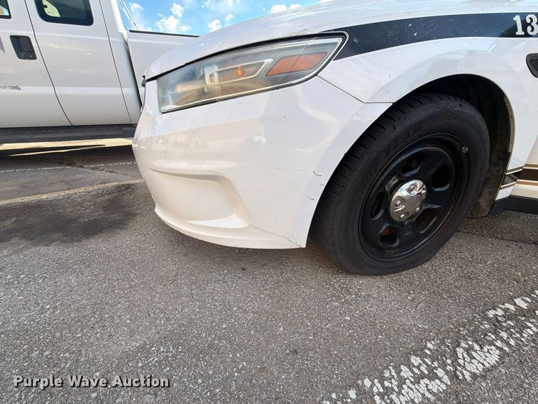 image for item FU5011 2013 Ford Taurus Police Interceptor 