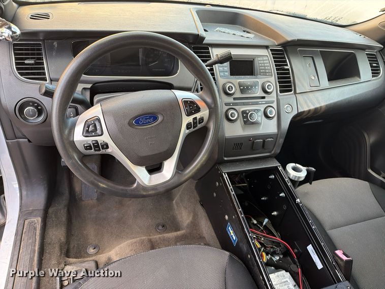 image for item FU5011 2013 Ford Taurus Police Interceptor 