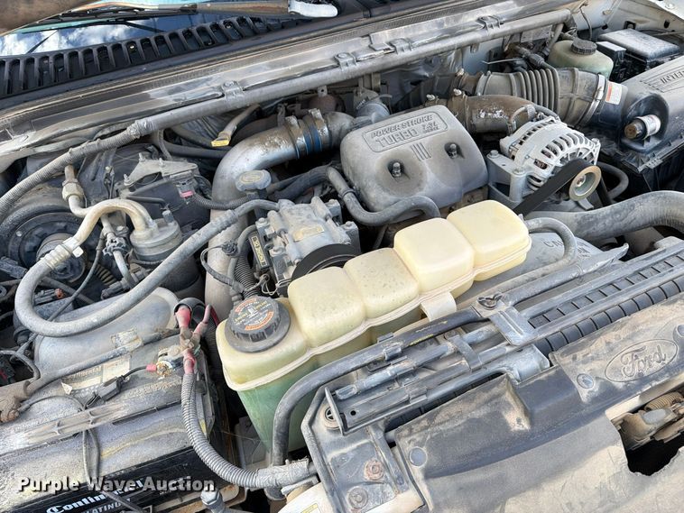 image for item FU5012 1999 Ford F350 Super Duty flatbed pickup truck