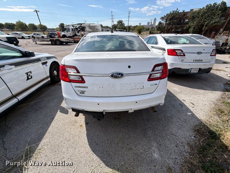 image for item FU5013 2015 Ford Taurus Police Interceptor 