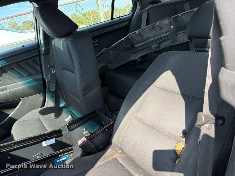 image for item FU5013 2015 Ford Taurus Police Interceptor 