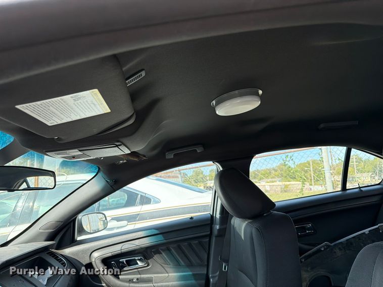 image for item FU5013 2015 Ford Taurus Police Interceptor 