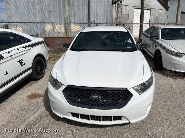 image for item FU5014 2015 Ford Taurus Police Interceptor 