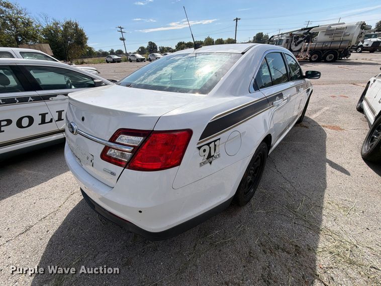 image for item FU5014 2015 Ford Taurus Police Interceptor 