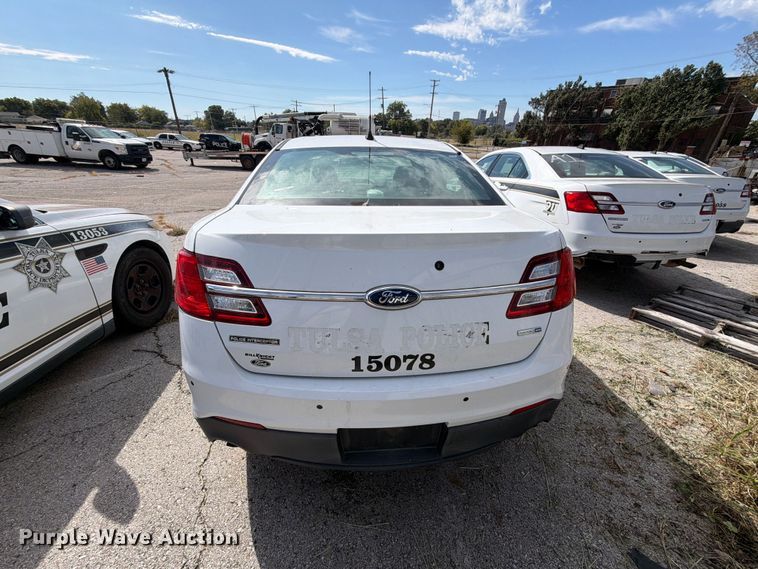 image for item FU5014 2015 Ford Taurus Police Interceptor 