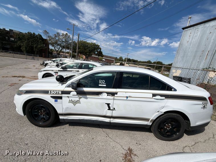 image for item FU5014 2015 Ford Taurus Police Interceptor 