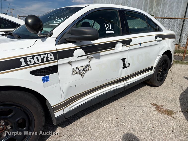 image for item FU5014 2015 Ford Taurus Police Interceptor 