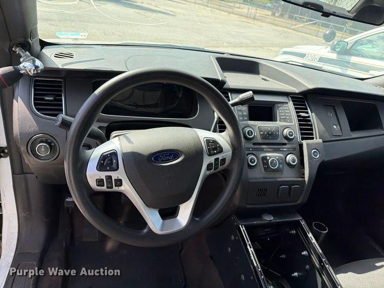 image for item FU5014 2015 Ford Taurus Police Interceptor 