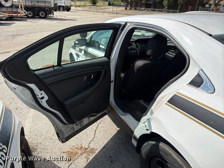 image for item FU5014 2015 Ford Taurus Police Interceptor 