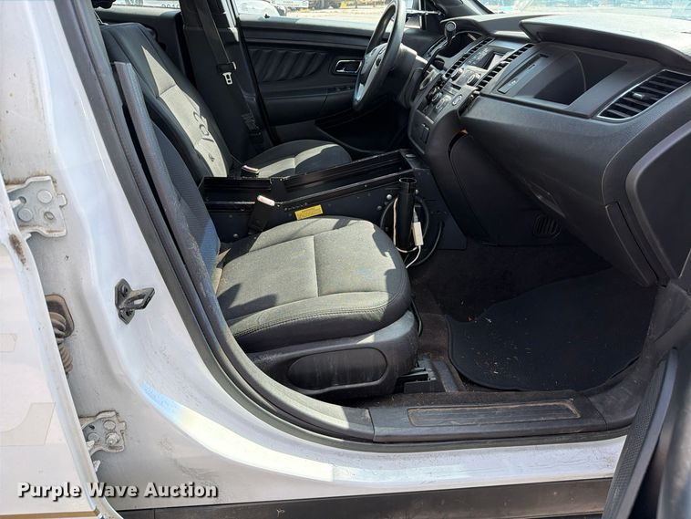 image for item FU5014 2015 Ford Taurus Police Interceptor 